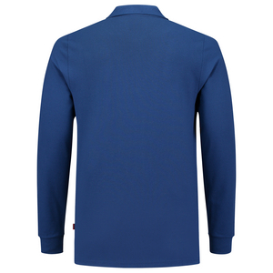 TRICORP POLOSHIRT LM FIT 210GR 201017 ROYAL BLAUW MT L