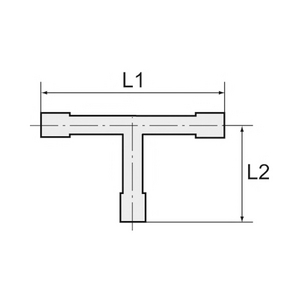 35.513 T-Schlauchverbindungsstutzen, für Schlauch LW 8 mm, POM