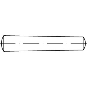 SPARTEX ST PEN CONISCH GEDRAAID D1B/I2339 6X100MM