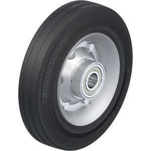 ROUE 205KG D.200MM 50MM CAOUT JANTE TOLE MOYEU BILLE