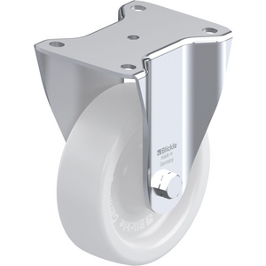 ROULETTE FIXE 800KG D.150MM AC BAND.POLYA 50MM MOY LISSE