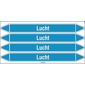 BRADY LUCHT 250X26CARD-T1-P8 KAART A 4 STUKS