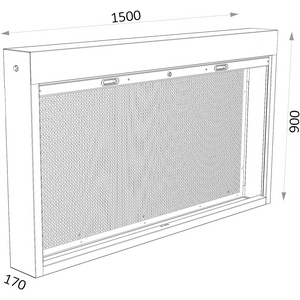 ARMADIO CON TENDA 863469