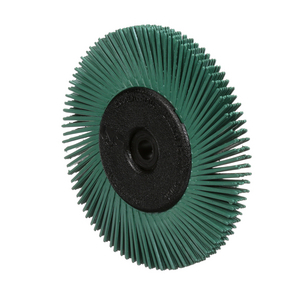 50 SPAZZOLE RADIALI A FILO ABRASIVO DIRITTO TIPO A -BB-ZB DIAMETRO 150MM VERDE 7100138347