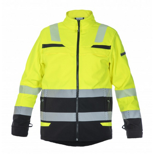 HYDROWEAR SOFTSHELL JACK TELFORD 04025985 FLUO GE/ZW MT S