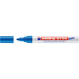 EDDING INDUSTRIE LAKMARKER RONDE PUNT 8750 BLAUW 003