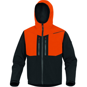 VESTE SOFTSHELL POLYE/ELAST TXXL GRIS/ORANGE