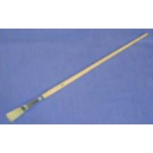 PINCEAU TABLEAUX PLAT SOIE N2 LARG 3MM - MBN VIROLE ALU