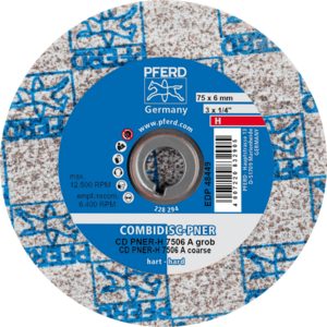 PFERD COMBIDISC® non woven disc CD PNER H 7506 A G