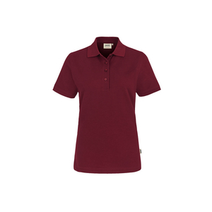 DAMEN POLOSH. MIKRALI. WEINR 5XL PP62410235XL, Single-Jersey 50% Baumw., 50% PES, 190 g/m²