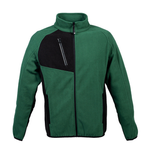 PILE ZIP LUNGA EDIMBURGO GREEN 997535 # S GREEN