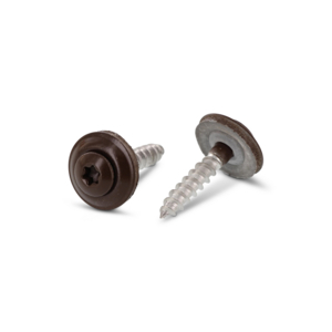 VIS DE RIVE 4,5X60 INOX A2-50 2 PCES TX20 + EPDM 15MM RAL 8014