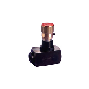 IN LINE PRESSURE COMPENSATED DOUBLE-ACTING FLOW CONTROL VALVES CARBON STEEL 1/4'' 277/2-14
