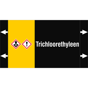 BRADY LEIDINGMERKER 165X90 TRICHLOORETHYLEEN