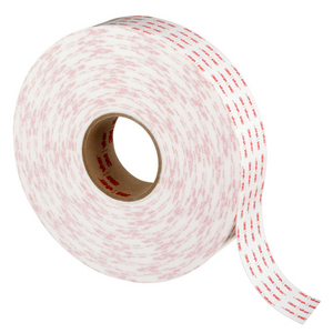 3M DUBBELZIJDIGE TAPE 4912F-19 X 16,5MTR WIT 491219