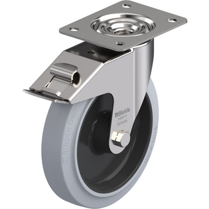 BLICKLE RVS ZWENKWIEL EN REM STOP-FIX - LEX-POEV 200XR-FI-SG