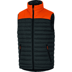 GILET DOUDOUNE G-DOON GR TL POLYAMIDE RIPSTOP-GRIS/ORANGE