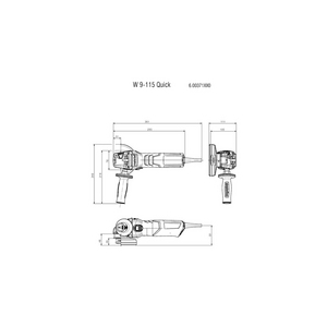 600371000 W 9-115 Quick Winkelschleifer