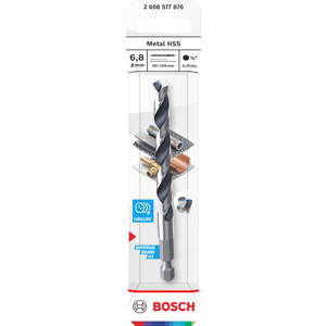 BOSCH METAALBOOR HSS POINTTEQ 6.8MM 2608577876