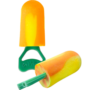 BOUCHON PINCHFIT BIOSOFT JAUNE/ORANGE BOITE DE 100