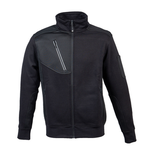 FELPA ZIP LUNGA NIAGARA NERO 997560 # L BLACK