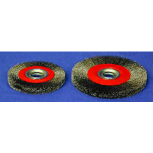 BROSSE CIRCULAIRE D.150 EP.25 AL 32 FIL ACIER ONDULE 0,3