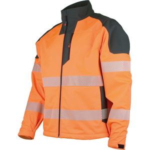 SOFTSHEL HVVISIOFT ORANGCHARCL S GAMME VISIOFIT S