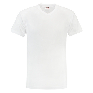 TRICORP T-SHIRT V HALS 101007 WIT MT 4XL