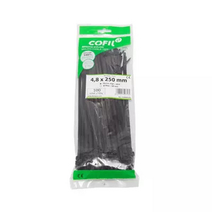 0300016N-FASCETTA NYLON 3,6-300 NERA