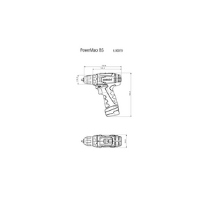 600079500 PowerMaxx BS Akku-Bohrschrauber TV00