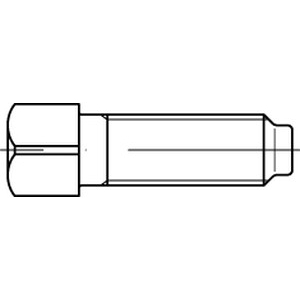 M10X30 DIN 479 8.8 Vierkantschraube mit Kernansatz