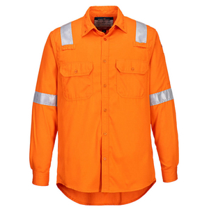 PORTWEST SHIRT FR BIZFLAME FR720 ORANJE MT L