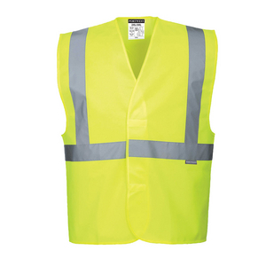GILET HV BAUDRIER T.S/M JAUNE