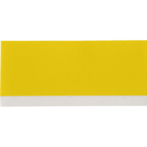 BOX 1 ROLL(S) GLOBALMARK TAPES - B-581 29 MM REPOSITIONABLE YELLOW 142803-CART M21 B595 0.375INX21FT BLK/YEL HF