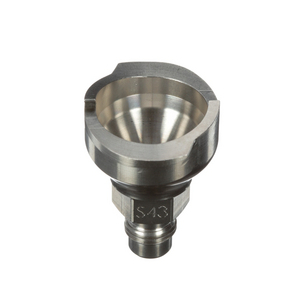 ADAPTATEUR INOX PPS 2.0 TYPE S43 POUR IWATA LS400 ET WS400