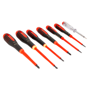 BAHCO SCHROEVENDRAAIERSET ERGO VDE 7D BE-9887S