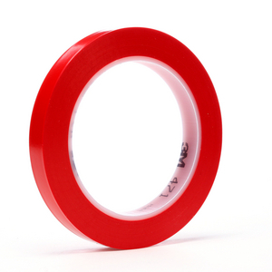 471 NASTRO ADESIVO VINILICO DI COLORE ROSSO SPESSORE 0,1M 19 X 33 7000047452