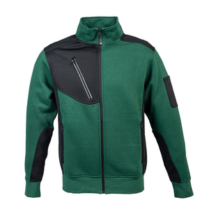 FELPA ZIP LUNGA NIAGARA GREEN 997561 # S GREEN