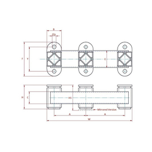BRAS OSCILLANT DOUBLE TB-F-6-80