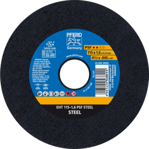 PFERD Cut off wheel EHT 115 1,6 A 46 P PSF/22,23