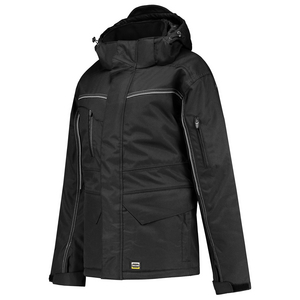 TRICORP PARKA MIDI CANVAS 402007 ZWART MT 3XL
