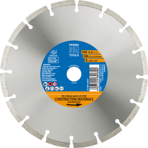 DISQUE DS 230X2,4 22,23 PSF MATERIAUX DE CONS 68023223