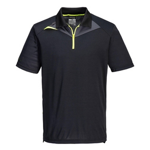 PORTWEST POLOSHIRT KORTE MOUW DX410 ZWART MT M