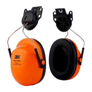 PELTOR CUFFIE AURICOLARI, 28 DB, ARANCIONE, ATTACCO PER ELMETTO, H31P3E 300 7000107754