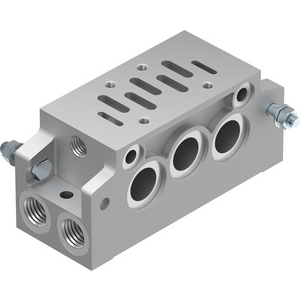 NAVW-1/4-1-ISO Manifold sub-base with 90° connections