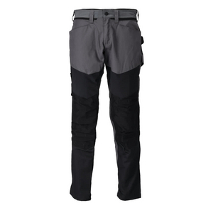MASCOT WERKBROEK 22479-230 STEENGRIJS/ZWART MT 82C48