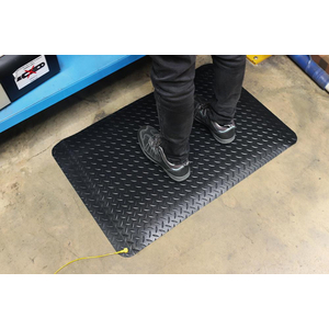 3110023080 Anti-Ermüdungsmatte Deckplate Anti-Static B60xL90 cm sw
