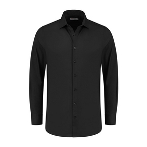 SANTINO ECO-LINE OVERHEMD LM FALCO ZWART MT M