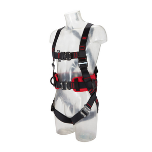 IMBRACATURA DI SICUREZZA PER ARRESTO CADUTA CON CINTURA COMFORT POSIZIONAMENTO, NERO, M/L 7100207437