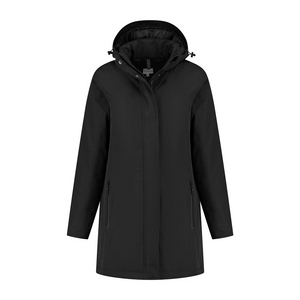 SANTINO PARKA SANTIAGO DAMES ZWART MT M